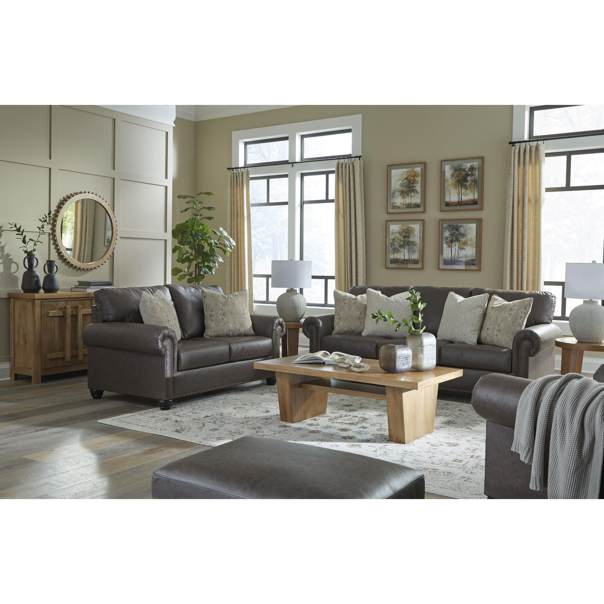  Benchcraft Roxmere 5550339 Queen Sofa Sleeper IMAGE 12