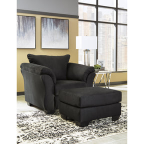  Signature Design by Ashley Darcy 75008U3 Chair and Ottoman IMAGE 1