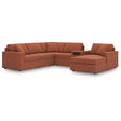  Signature Design by Ashley Modmax 92102S51 6 pc Sectional with Audio System and Chaise IMAGE 1
