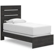  Signature Design by Ashley Hollivern PCB2108B11 Twin Panel Bed IMAGE 1