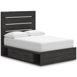  Signature Design by Ashley Hollivern PCB2108B16 Full Panel Bed with Storage IMAGE 1