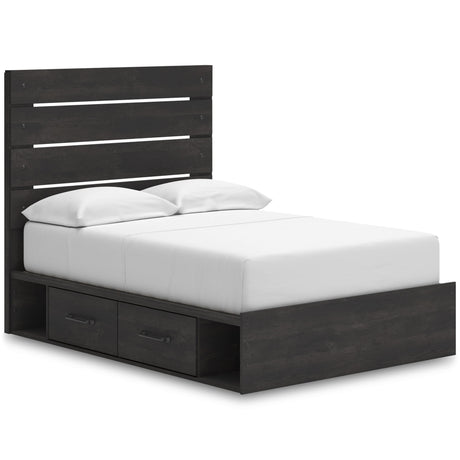  Signature Design by Ashley Hollivern PCB2108B16 Full Panel Bed with Storage IMAGE 1