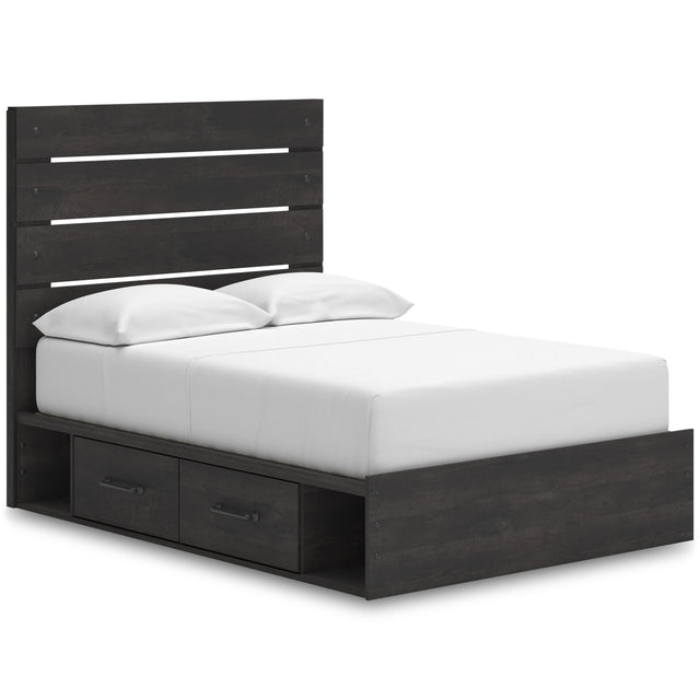  Signature Design by Ashley Hollivern PCB2108B16 Full Panel Bed with Storage IMAGE 1