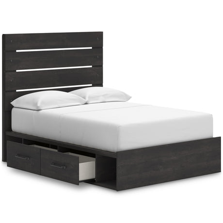  Signature Design by Ashley Hollivern PCB2108B16 Full Panel Bed with Storage IMAGE 2