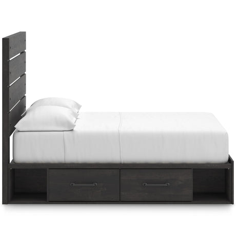  Signature Design by Ashley Hollivern PCB2108B16 Full Panel Bed with Storage IMAGE 4