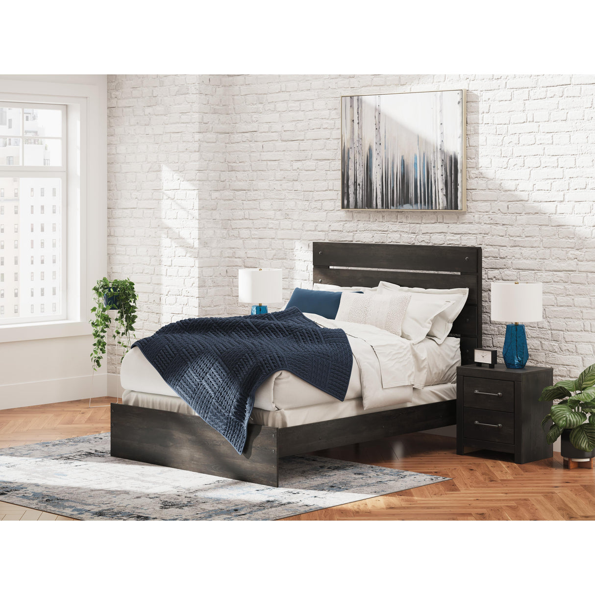  Signature Design by Ashley Hollivern PCB2108B2 Queen Panel Bed IMAGE 6
