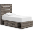  Signature Design by Ashley Graystorm PCB2405B18 Twin Panel Storage Bed IMAGE 1