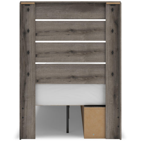  Signature Design by Ashley Graystorm PCB2405B18 Twin Panel Storage Bed IMAGE 6