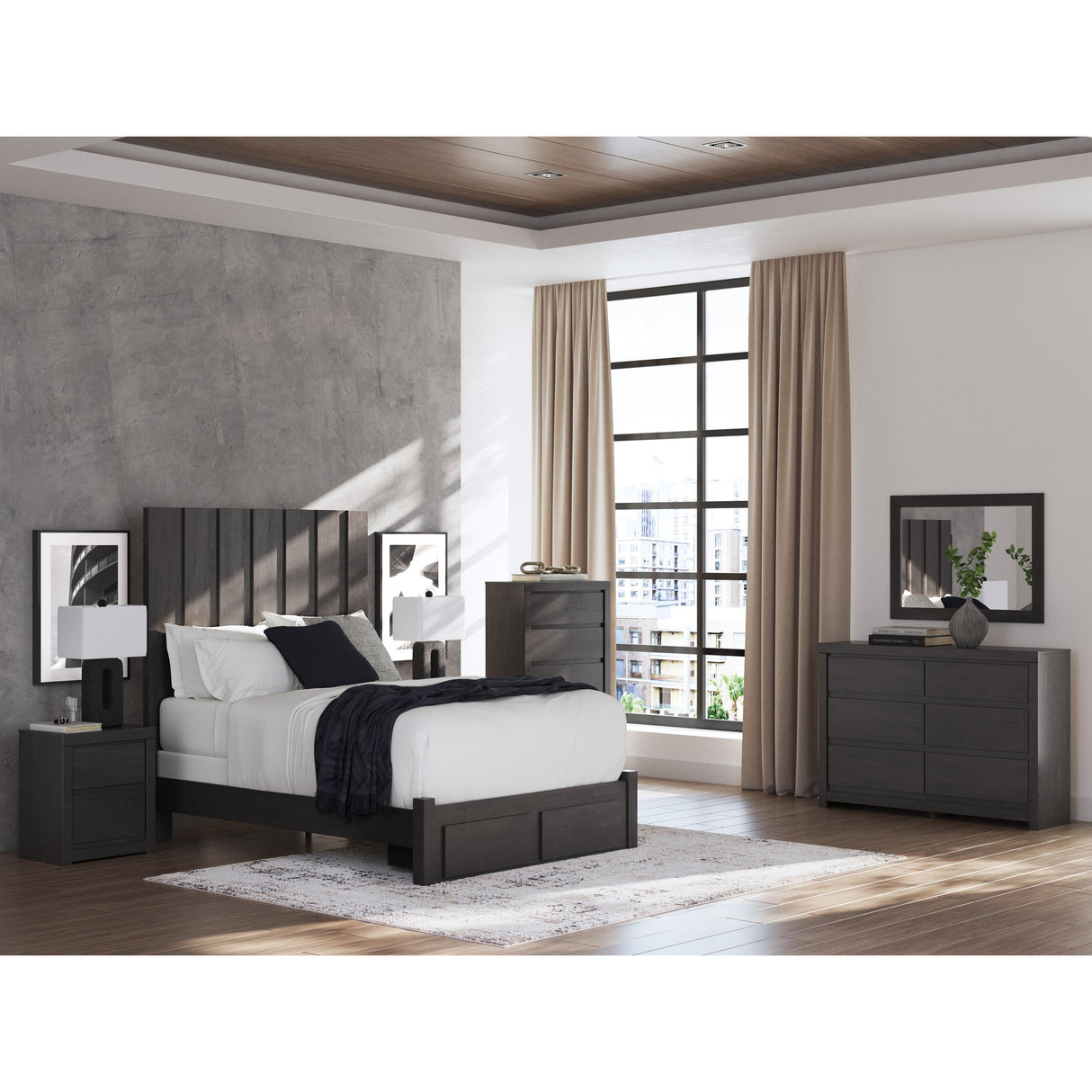  Signature Design by Ashley Fraluna PCB3370B4 Queen Panel Storage Bed IMAGE 10