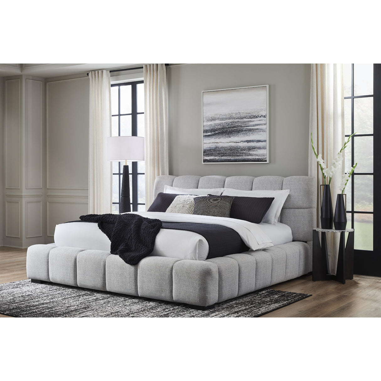  Signature Design by Ashley Grendusk PCB584B2 King Upholstered Bed IMAGE 5