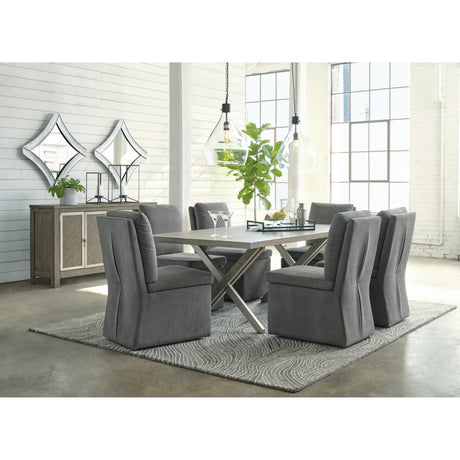  Millennium Krystanza D766-25 Rectangular Dining Room Table IMAGE 17