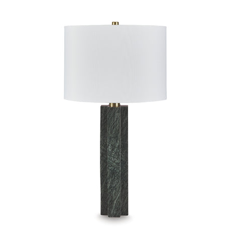  Signature Design by Ashley Keegan L429084 Marble Table Lamp IMAGE 1