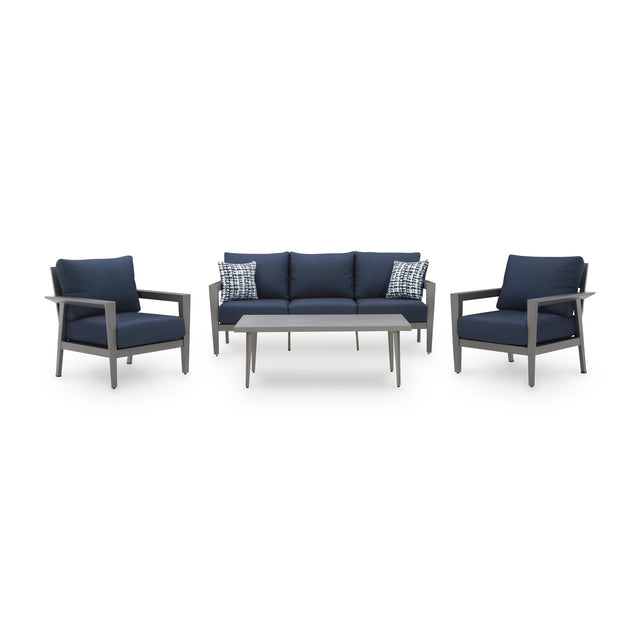  Signature Design by Ashley Gali P275-081 Sofa/Chairs/Table Set IMAGE 1