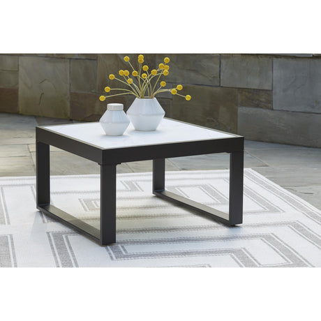  Signature Design by Ashley Beachloft P490-708 Square Cocktail Table IMAGE 4