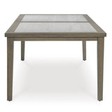  Signature Design by Ashley Rainier Ranch P701-625 Rectangular Dining Table with Umbrella Option IMAGE 3