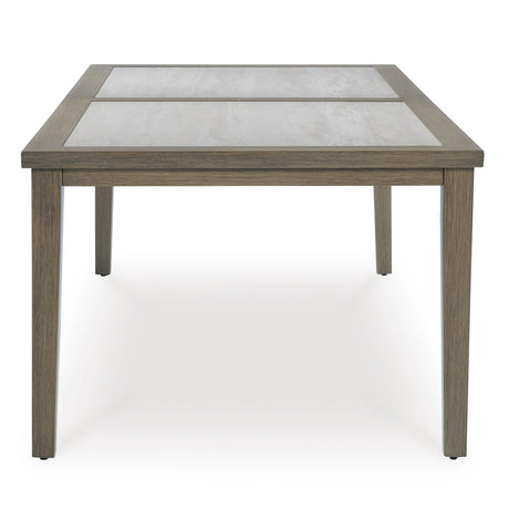  Signature Design by Ashley Rainier Ranch P701-625 Rectangular Dining Table with Umbrella Option IMAGE 3