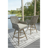  Signature Design by Ashley Seton Creek P798-130 Barstool with Cushion IMAGE 4