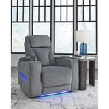  Signature Design by Ashley Studio Cave PC4980213 Power Recliner with Adjustable Headrest IMAGE 6