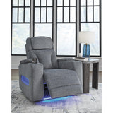  Signature Design by Ashley Studio Cave PC4980213 Power Recliner with Adjustable Headrest IMAGE 7