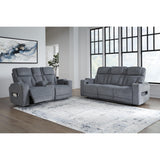  Signature Design by Ashley Studio Cave PC4980215 Power Reclining Sofa with Adjustable Headrest IMAGE 14