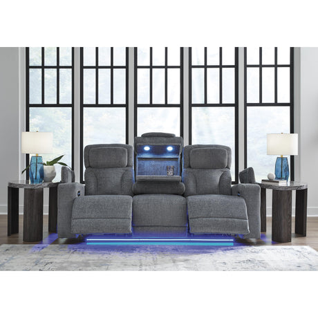  Signature Design by Ashley Studio Cave PC4980215 Power Reclining Sofa with Adjustable Headrest IMAGE 7