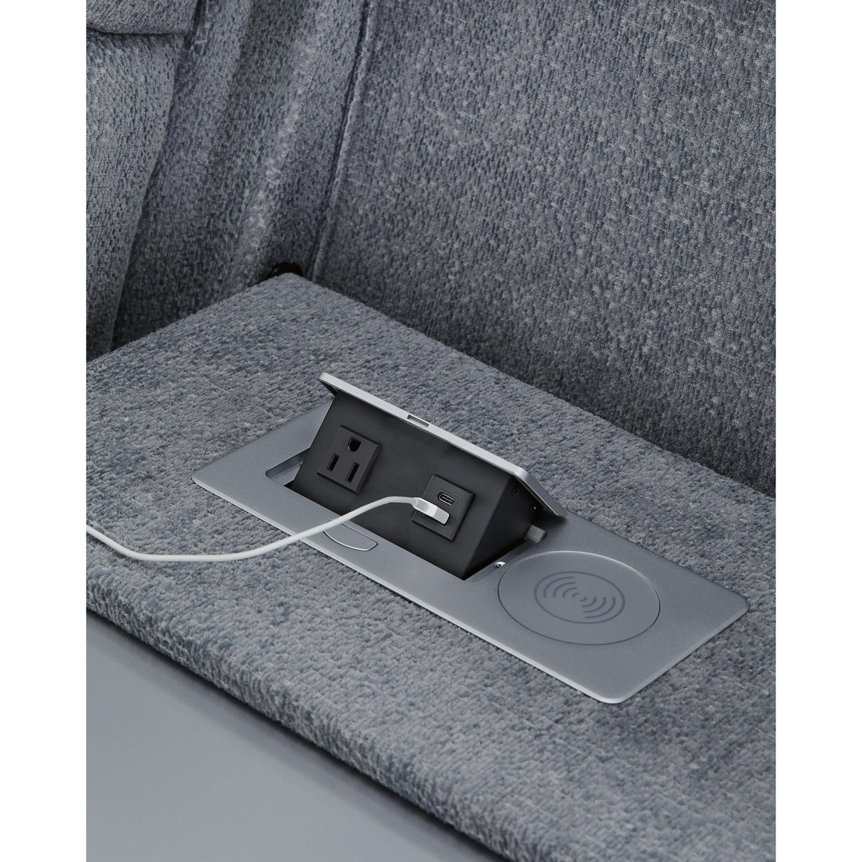  Signature Design by Ashley Studio Cave PC4980215 Power Reclining Sofa with Adjustable Headrest IMAGE 9