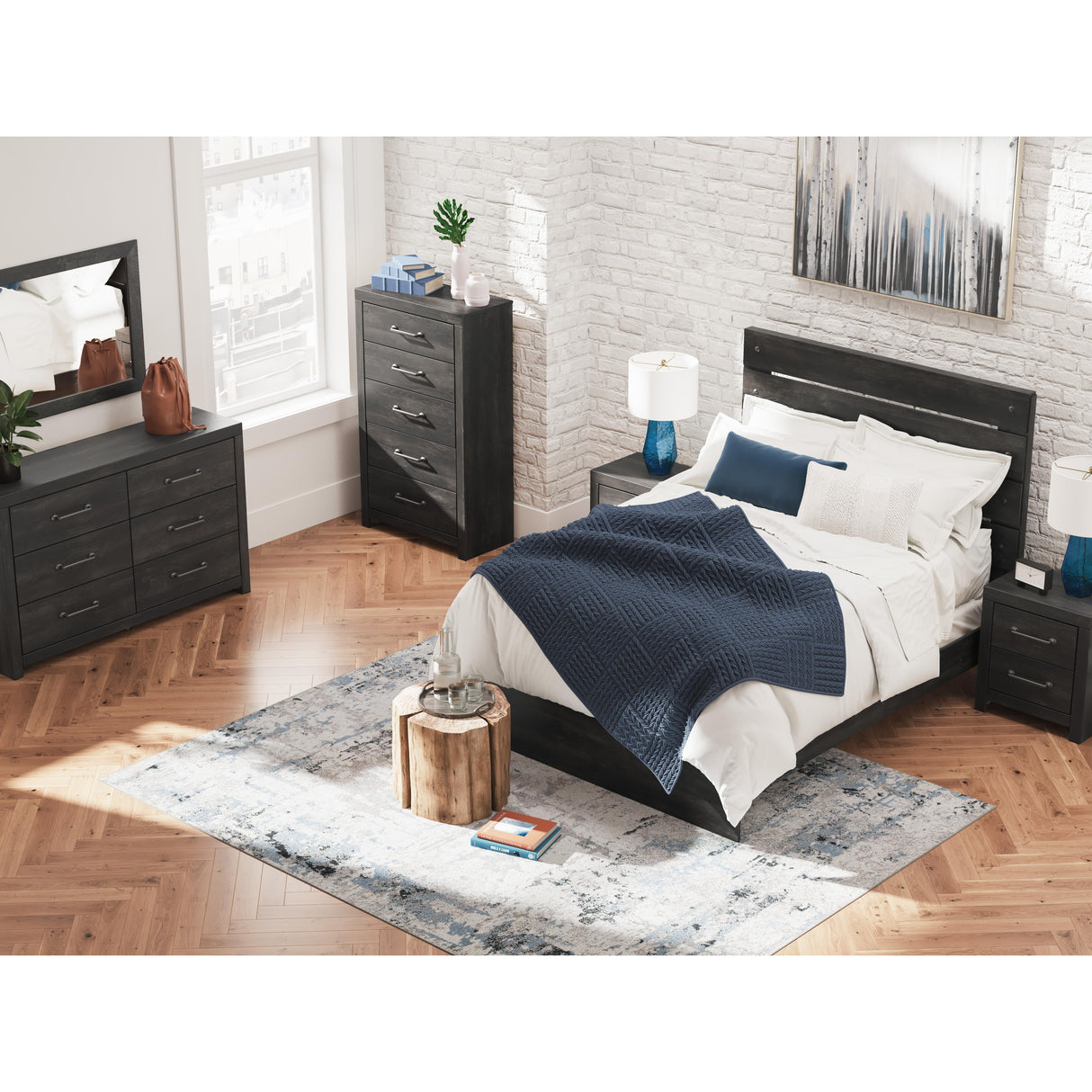  Signature Design by Ashley Hollivern PCB2108-92 Two Drawer Night Stand IMAGE 10