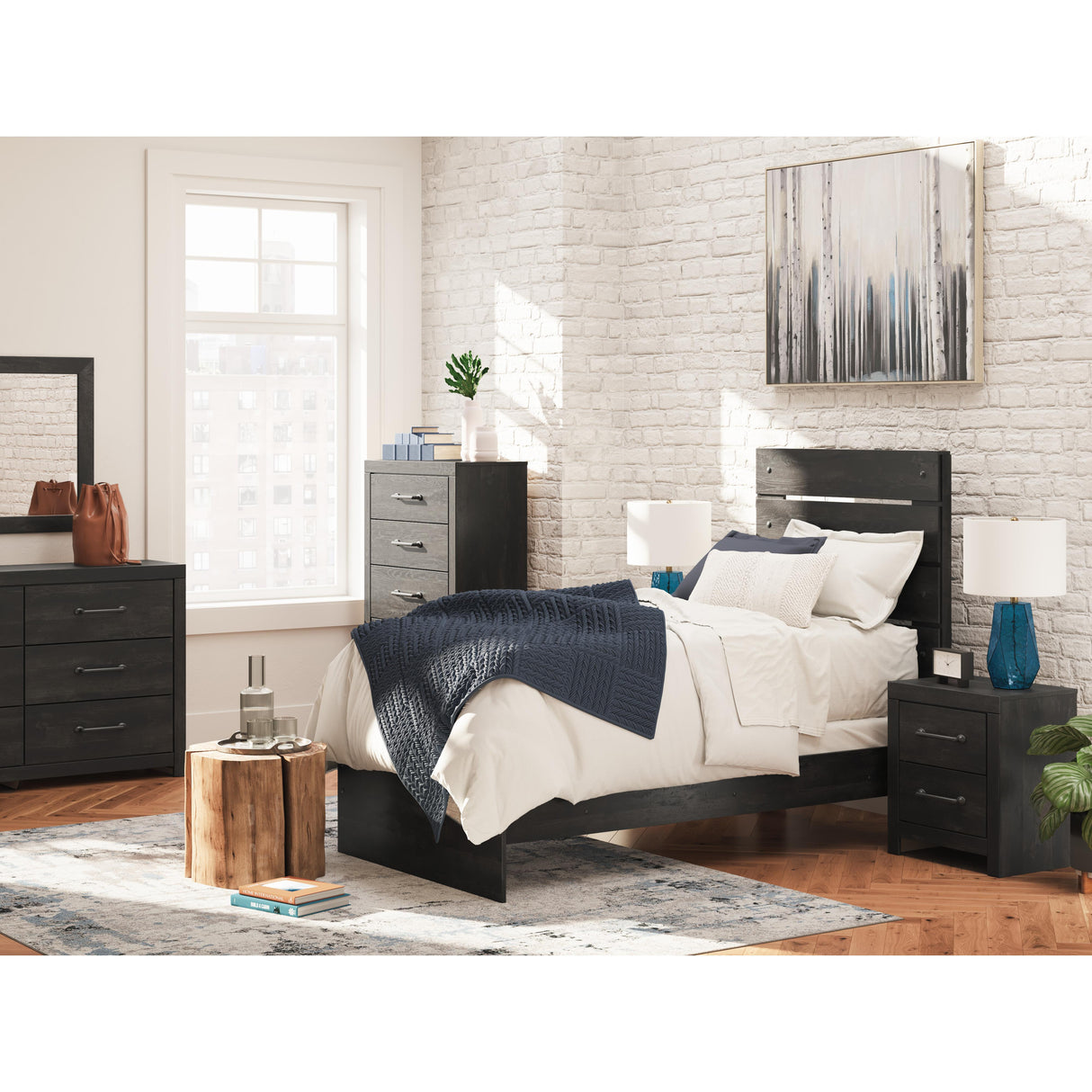  Signature Design by Ashley Hollivern PCB2108-92 Two Drawer Night Stand IMAGE 15