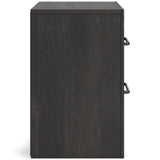  Signature Design by Ashley Hollivern PCB2108-92 Two Drawer Night Stand IMAGE 4