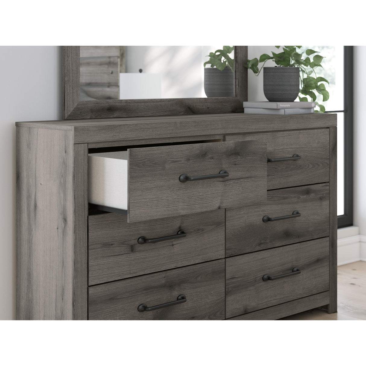  Signature Design by Ashley Graystorm PCB2405B1 Dresser and Mirror IMAGE 7