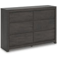  Signature Design by Ashley Fraluna PCB3370-31 Six Drawer Dresser IMAGE 1