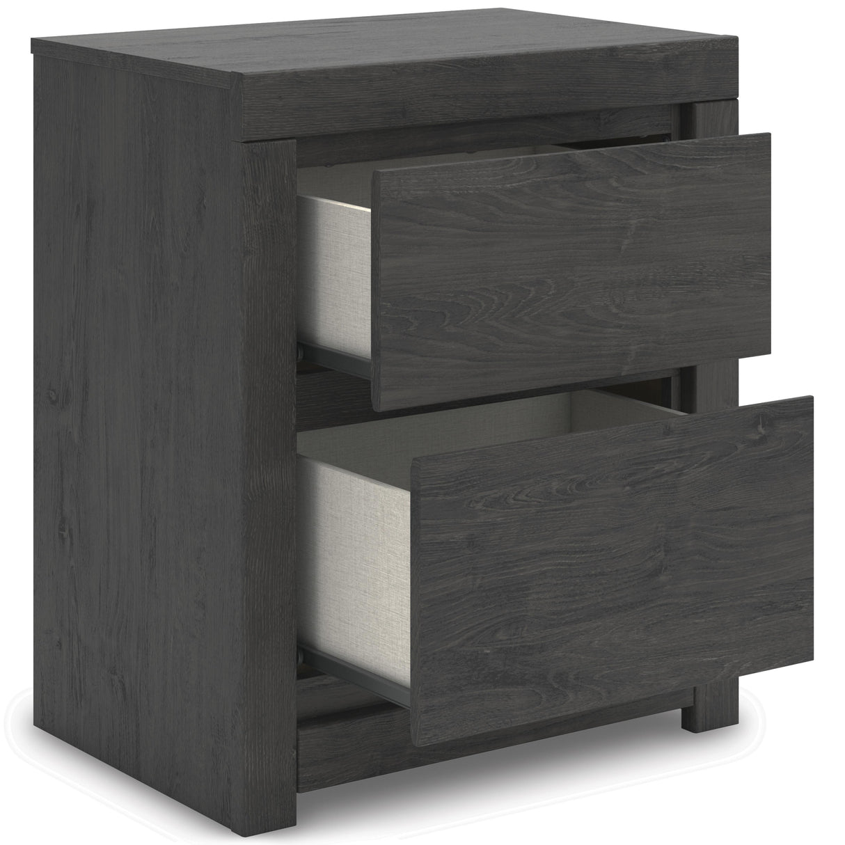  Signature Design by Ashley Fraluna PCB3370-92 Two Drawer Night Stand IMAGE 2
