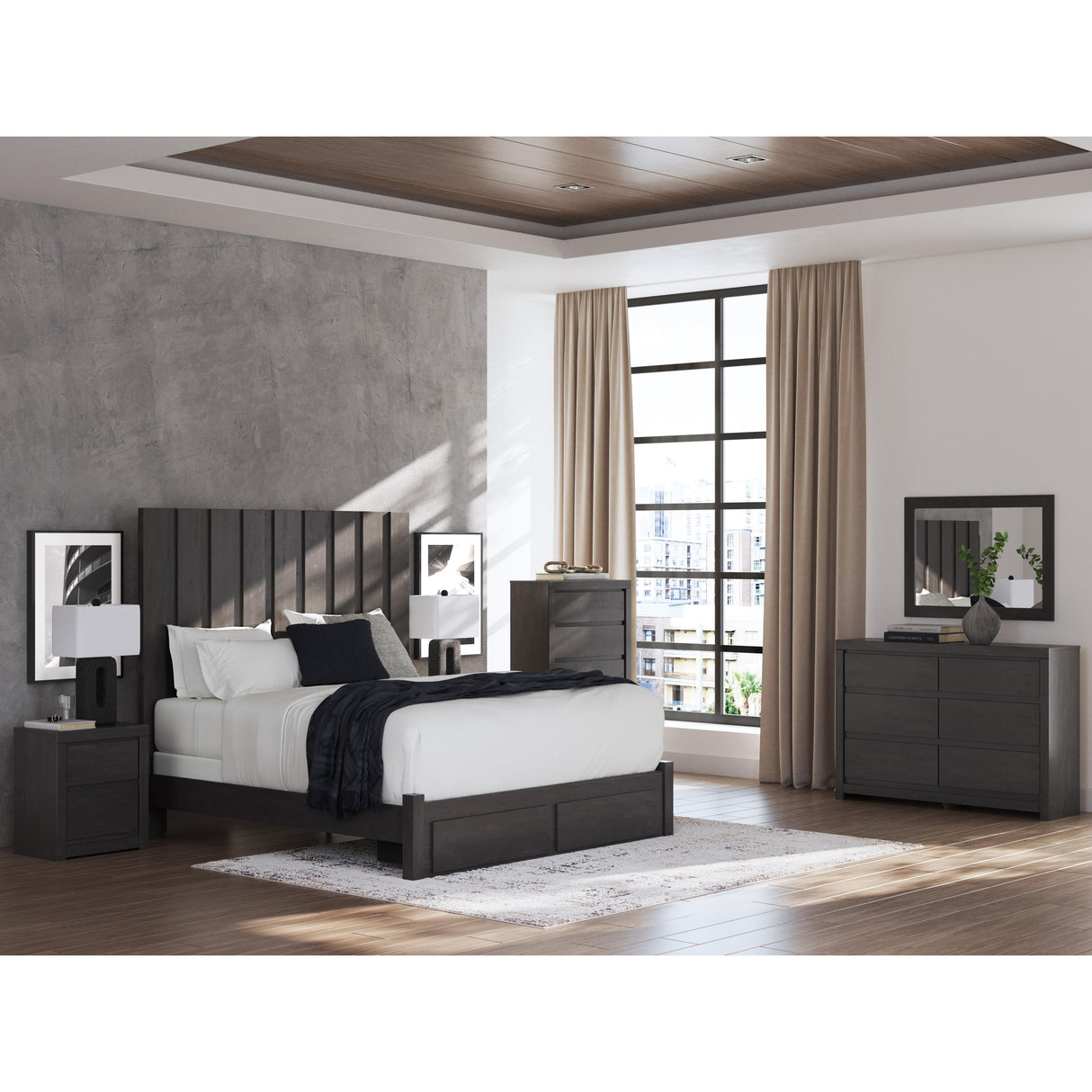  Signature Design by Ashley Fraluna PCB3370-92 Two Drawer Night Stand IMAGE 9