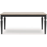  Signature Design by Ashley Brenkerton PCD591-25 Rectangular Dining Room Table IMAGE 2