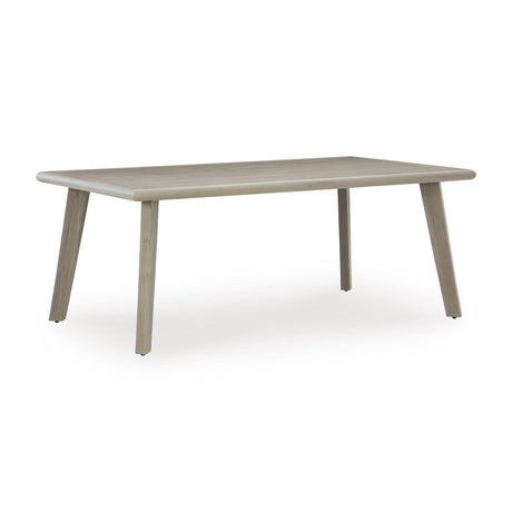  Signature Design by Ashley Cliff Trails PCP690-625 Rectangular Dining Table with Umbrella Option IMAGE 1
