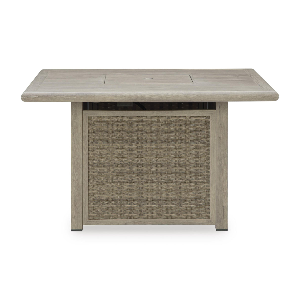 Signature Design by Ashley Cliff Trails PCP690-772 Square Fire Pit Table IMAGE 3