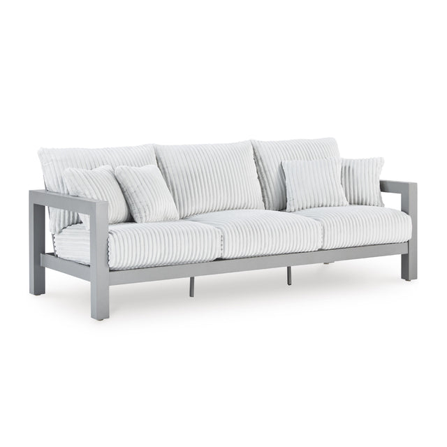  Signature Design by Ashley Hurley Park PCP695-838 Sofa with Cushion IMAGE 1