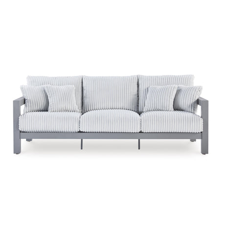  Signature Design by Ashley Hurley Park PCP695-838 Sofa with Cushion IMAGE 2