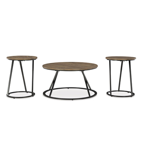 Signature Design by Ashley Cassbryn T152-13 Occasional Table Set IMAGE 2
