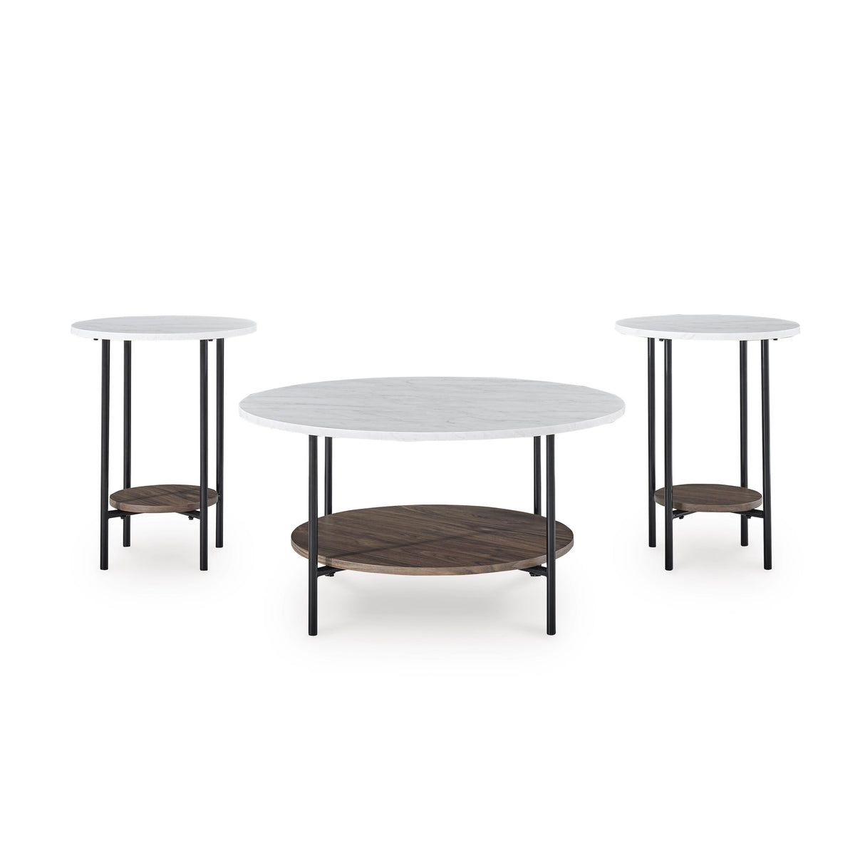 Signature Design by Ashley Wrenwich T167-13 Occasional Table Set IMAGE 2
