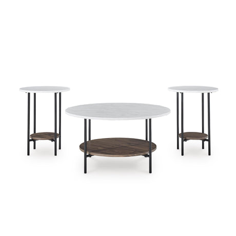  Signature Design by Ashley Wrenwich T167-13 Occasional Table Set IMAGE 2
