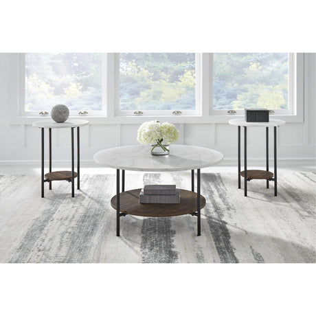  Signature Design by Ashley Wrenwich T167-13 Occasional Table Set IMAGE 4