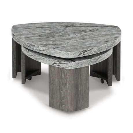  Signature Design by Ashley Surmour T600-0 Stacked Cocktail Table IMAGE 3