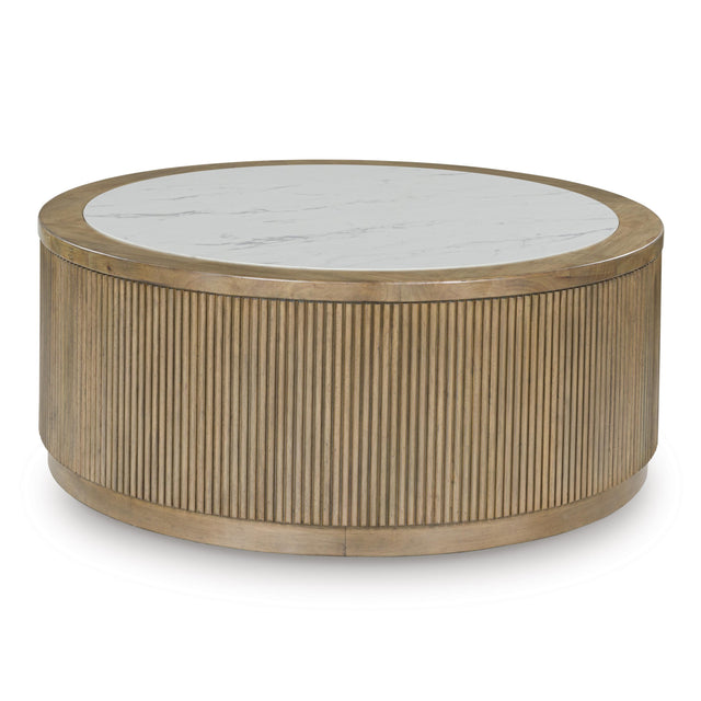 Signature Design by Ashley Camdill T808-8 Round Cocktail Table IMAGE 1