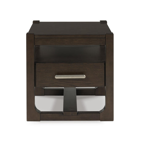  Signature Design by Ashley Breckington T856-2 Square End Table IMAGE 2