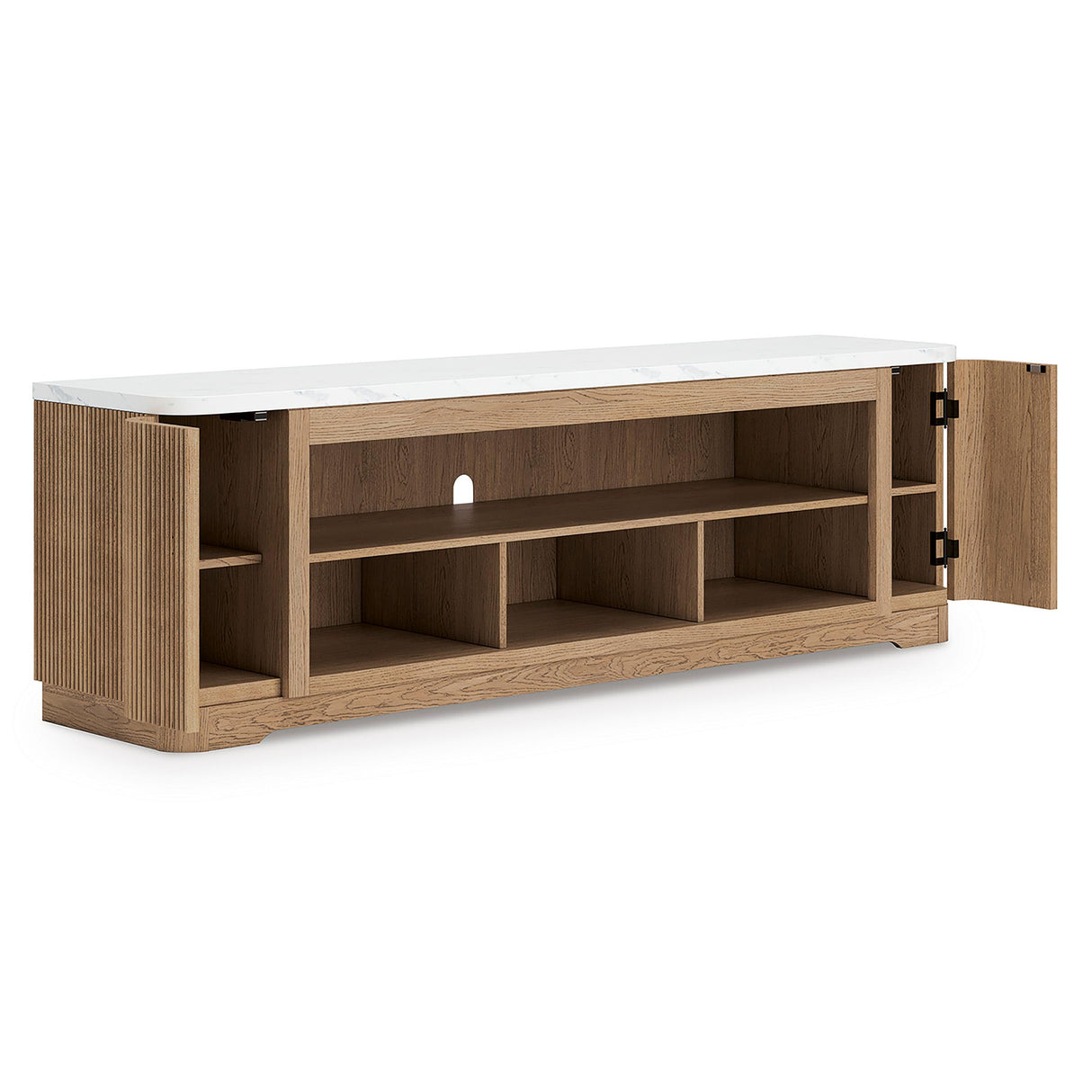  Signature Design by Ashley Camdill W808-68 XL TV Stand with Fireplace Option IMAGE 2