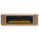  Signature Design by Ashley Camdill W808W1 80" TV Stand with Electric Fireplace IMAGE 6