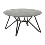  Coaster Furniture Hadi 73617 Occasional Table Set - Cement/Gunmetal IMAGE 3