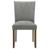  Coaster Furniture Cantley 106379 pholstered Dining Side Chair - Grey IMAGE 3