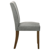  Coaster Furniture Cantley 106379 pholstered Dining Side Chair - Grey IMAGE 8